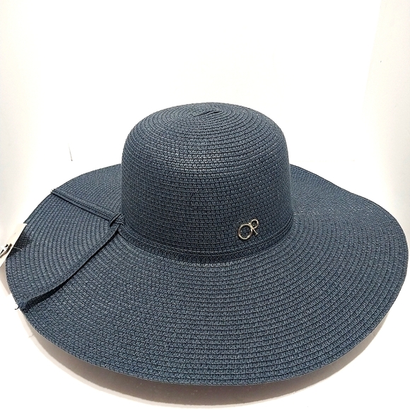 OP Wide Brim Sun‎ Hat, NWT, Navy, Size OS - Picture 1 of 9